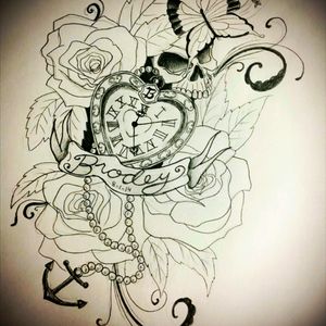 Tattoo drawing for a friend.