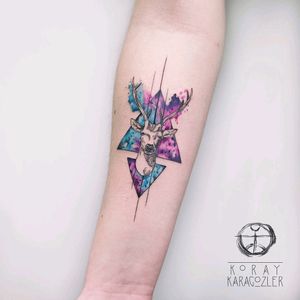Tattoo uploaded by Claire • Tattoo by #koraykaragozler #abstract # ...