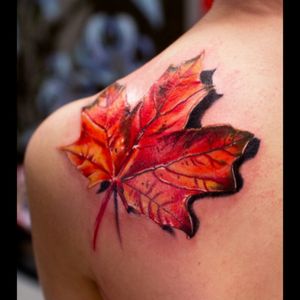 #leaf #red #3D