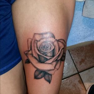 I did this rose on my wife