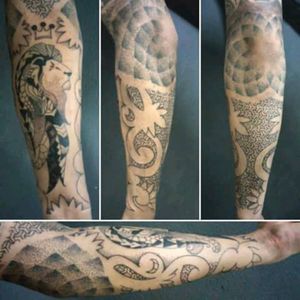 Tattoo exclusiva no estilo maori com referências de texturas com boa parte feita a mão livre!!! #maoritattoo #texture #tattoos #Tattoodo #tattooart #tattoopontilhismo