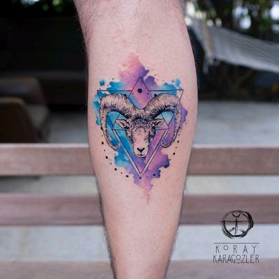 aries zodiac tattoo designs for women