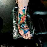 Tattoo by Sandro Secchin #tattoodo #TattoodoApp #tattoodoBR #aquarela #watercolor #olho #eye #tatuadoresdobrasil #SandroSecchin