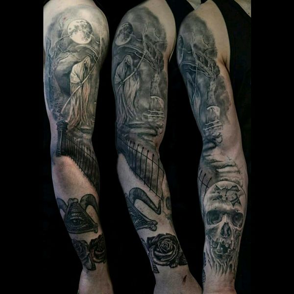Tattoo from wood'n'needle tattoo derby