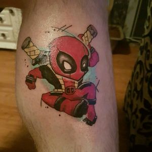 Deadpool tattoo done by me