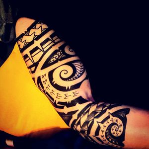 my #polynesian #tattoo @gabryacriba