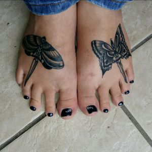Had both feet done by Justin Spann at electric lounge October 2016