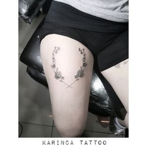 Flower on the upper legInstagram: @karincatattoo#upperleg #tattoo #girltattoo #tattooedwoman #thigh #thightattoo #legtattoo #flowertattoo #botanicaltattoo #istanbul #dövme #tattooartist #tattooart #tatted #inked #ink #girl