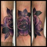 Rose signature style #rose # roses #rosetattoo #RoseTattoos #colorful #purpleroses #purpleflower #purple #glasgow #glasgowink #glasgowtattoo #tattooglasgow #scotland #scotlandtattoo #scotlandtattooartist