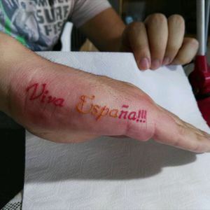 #vivaespaña #españa #tatuajeespaña #spain #spaintattoo #tatuaje #tattoo