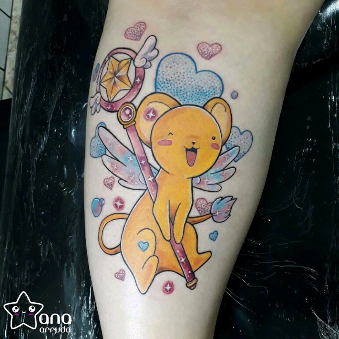 My first tattoo  ofc it had to be my favorite childhood anime   r cardcaptorsakura