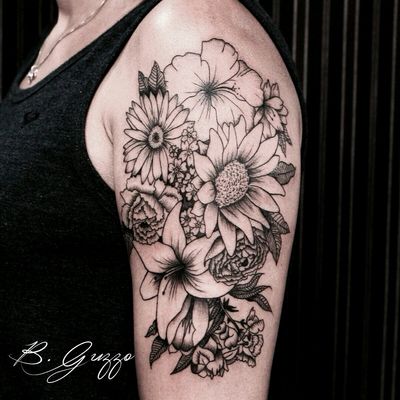 Explore the 50 Best Flower Tattoo Ideas (April 2017) • Tattoodo