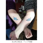 Best Friends Instagram: @karincatattoo #bestfriend #tattoo #flower #tattoos #armtattoo #girltattoo #tattooart #tattooartist #tattooer #friendtattoo #couple