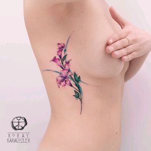 By #koraykaragozler #watercolor #lily #flower #floral #watercolortattoo