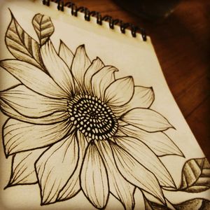 #flower #draw #drawing #tattoodrawing #blackandgrey