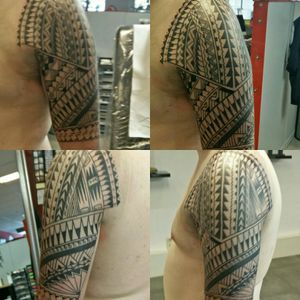 First tattoo. Thx Wannes from Chill Out Tattoo#maori #maoritattoo