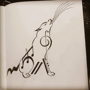 The howl of music