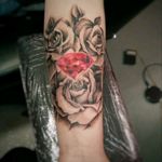 Roses. #tattoobanana #tattoo #tattoos #tatts #bodyart #inked #thurles #ink #tattoolovers #tatuaze #rosestattoo