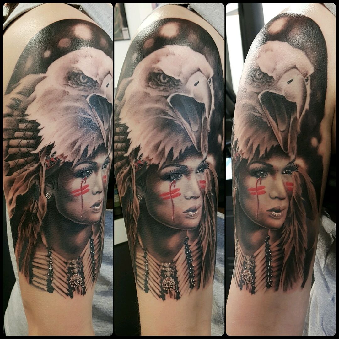 52 Best Eagle Tattoos and Designs with Images  Eagle tattoo Eagle tattoos  Dream catcher tattoo design