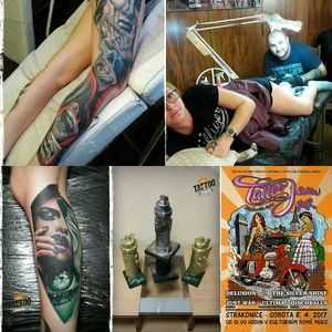 Magnetic tattoo,Jaroslav Šulda...Kralupy nad Vltavou...Czech tattoo...Winner is Tattoo Jam Strakonice 2017