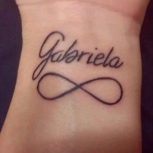 #name #gabriela #infinity #cocotattoogeneve #mytattoo #lovebymother #lovemytattoo #portuguese