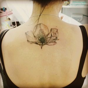 Meytal got her mind set on this flower,  done by me at Rose Tattoo Israel 🌹  #flowertattoo #inklife #rosetattoo