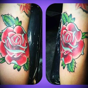 #colortattoo #color #ditch #ditchtattoo #rose 