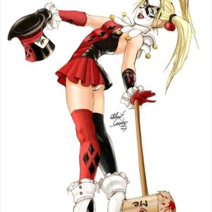 Want a pinup of Harley Quinn