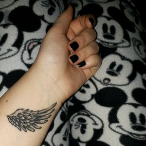 Wing#wing #my #first #tattoo #selfdrawn #germany #dreamtattoo #ink #tattooartist