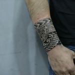 #wristband #maoritattoo By Tattoown instagram.com/tattoo_kamalabdulla