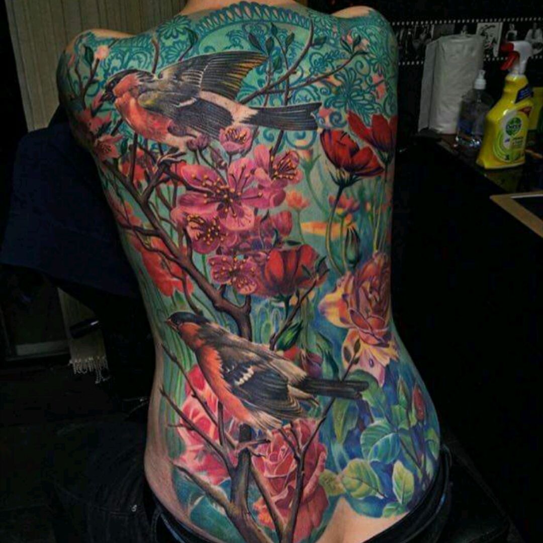 Kaoru Hanayama Baki Full back tattoo 1st session done for today Clip 1  stencil thanksGod  By DOnKing Tattoo Workz  Facebook