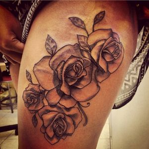 Roses, my second tattoo.🌷🌴 #rosestattoo #secondtattoo #rhodos