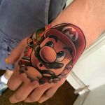 Mario by Andy Walker #tattoodo #TattoodoApp #tattoodoBR #mario #mariokart #vídeogame #game #gamer #nerd #geek #nintendo #colorida #colorful #comics #AndyWalker