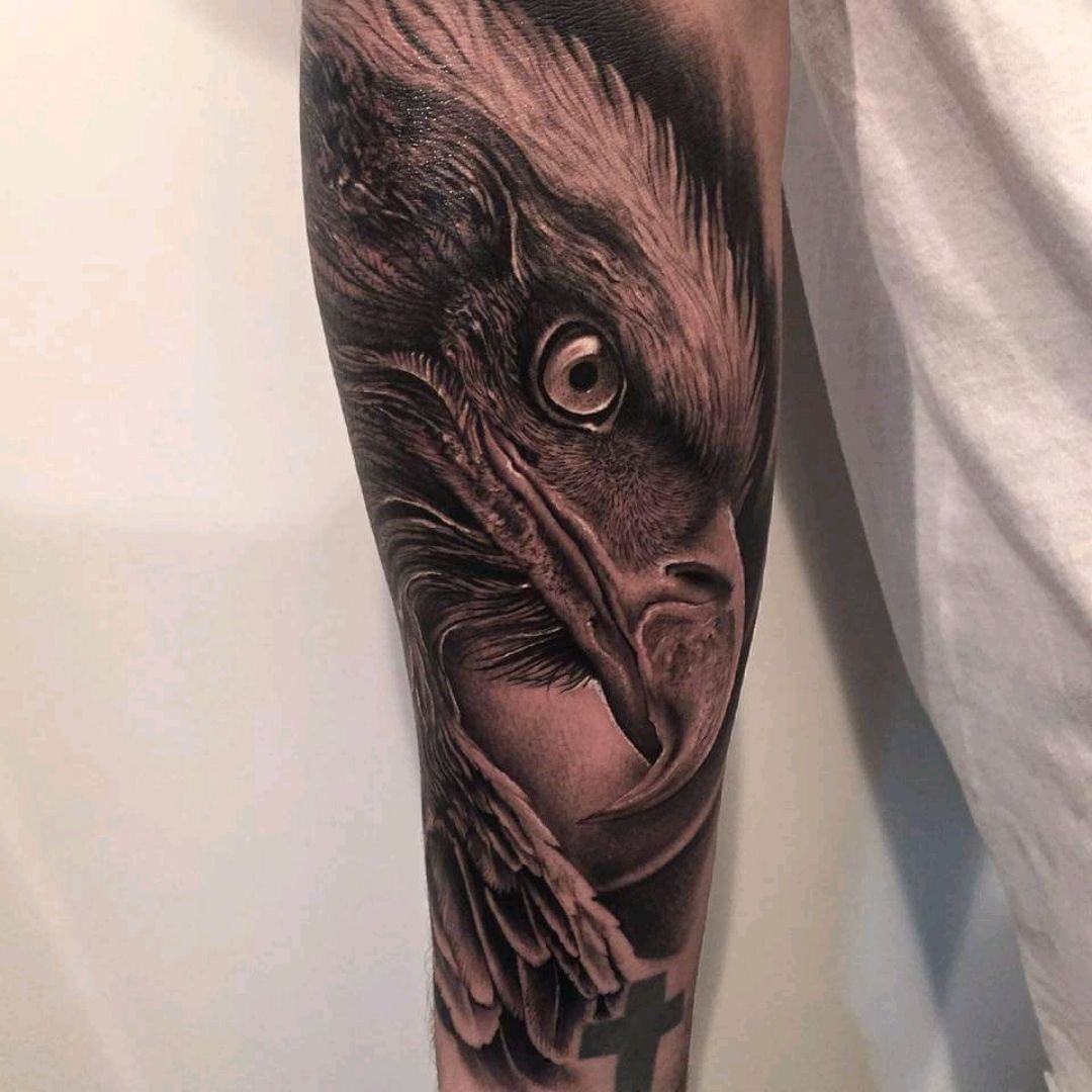 Pin by fred schultz on Tattoos  Traditional eagle tattoo Eagle tattoo arm  Arm tattoo