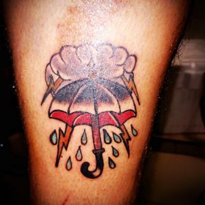 Umbrella tattoo