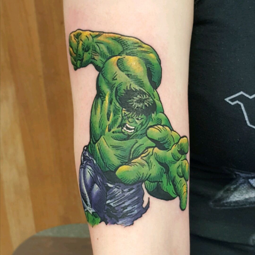 Buy Incredible Hulk Temporary Tattoo Fake Tattoos Online in India  Etsy