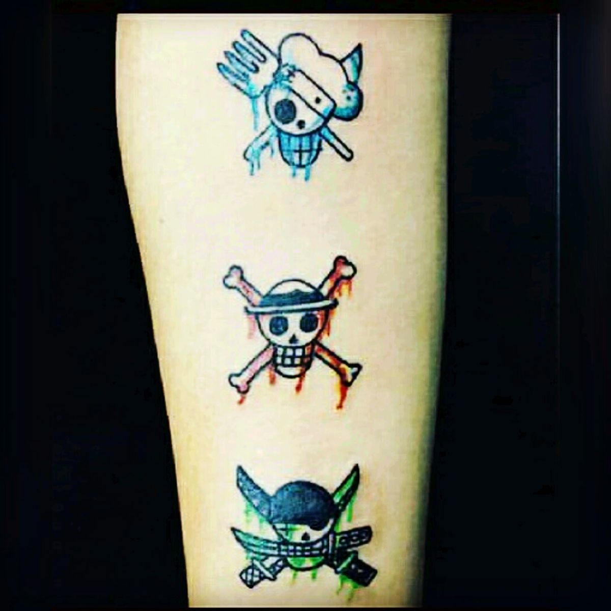 Tattoo❤️  One piece tattoos, One piece images, One piece ace