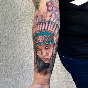 Tattoo que rolou semana passada#Tattoodo #native #marceloyanotattoo