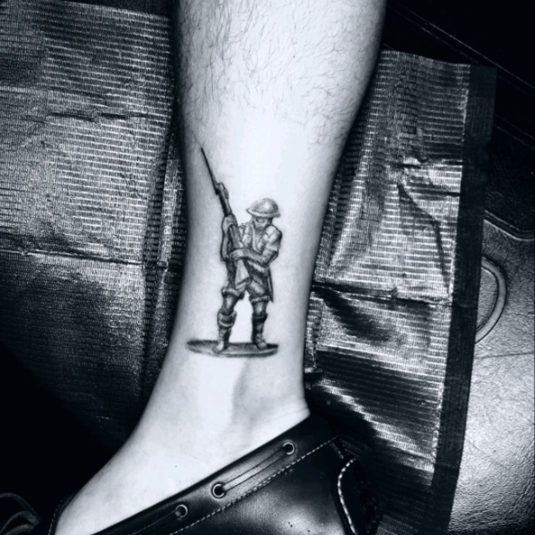 Large Toy Soldier Temporary Tattoo TO00031438  eBay
