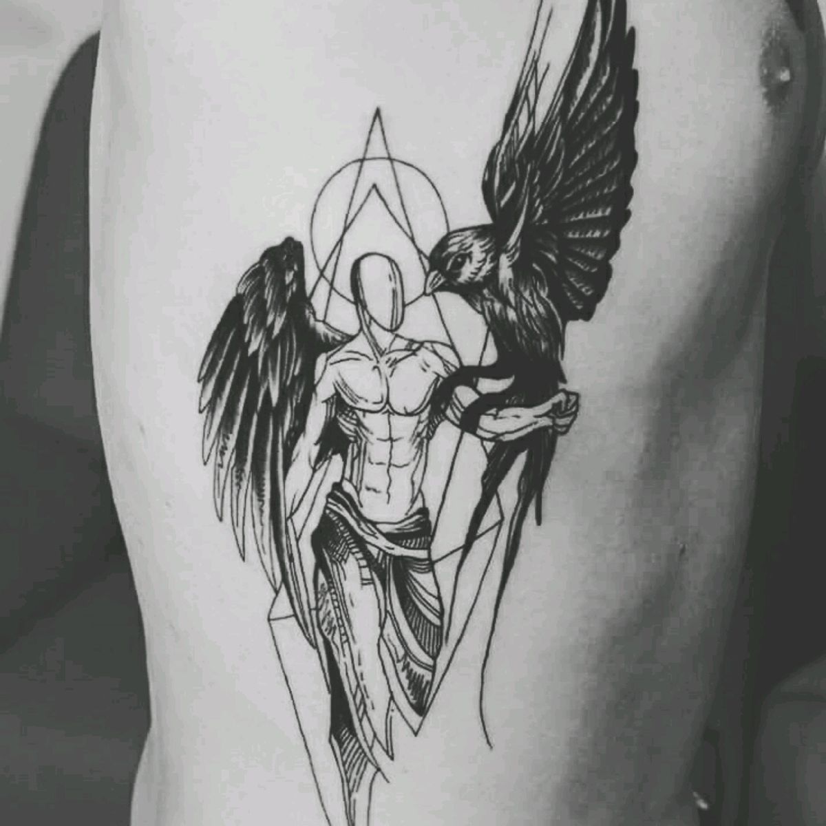 Tattoo uploaded by GeoWiz • #angel#Bird • Tattoodo