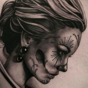 #TimEvans #Catrina #Realism #BlackandGrey #Girl