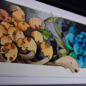 Japan Flowers paint by @naokotattoo #japanesetattoo #japanese #tattoo #naokotattoo #neojapanesetattoo #inked #fullcolor #ink #paint #painting #france #reims #tattooartist #crysanthemum #JapaneseTattoos #traditionaljapanese #NeoTraditionalArtists