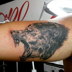 #ink #tattoo #wolf #wolftattoo