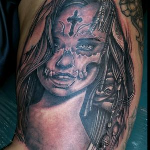 #inkedcrazy #ink #inked #tattoo #tattoos #dallas #vitalitree #hextat #tattoos #dallastattooartist #chicano #diadelosmuertos #dayofthedeadgirl