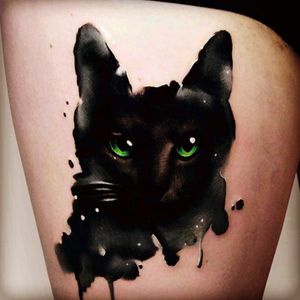 now thats a cat tattoo