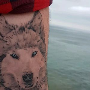 This is my wolf tatto. Hope you guys like it. Follow my instagram richie_nunes