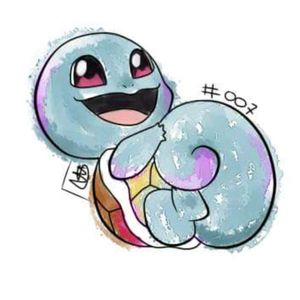 Squirtle​ #pokemon #squirtle #evolution #pokemontattoo #tattoo #cute #drawing #digital #digitalart #lineart #watercolor #colors #nintendo #anime #games #gameboy #manga #cartoons #passion #instatattoo #pokemongo #instacolor #drawingoftheday