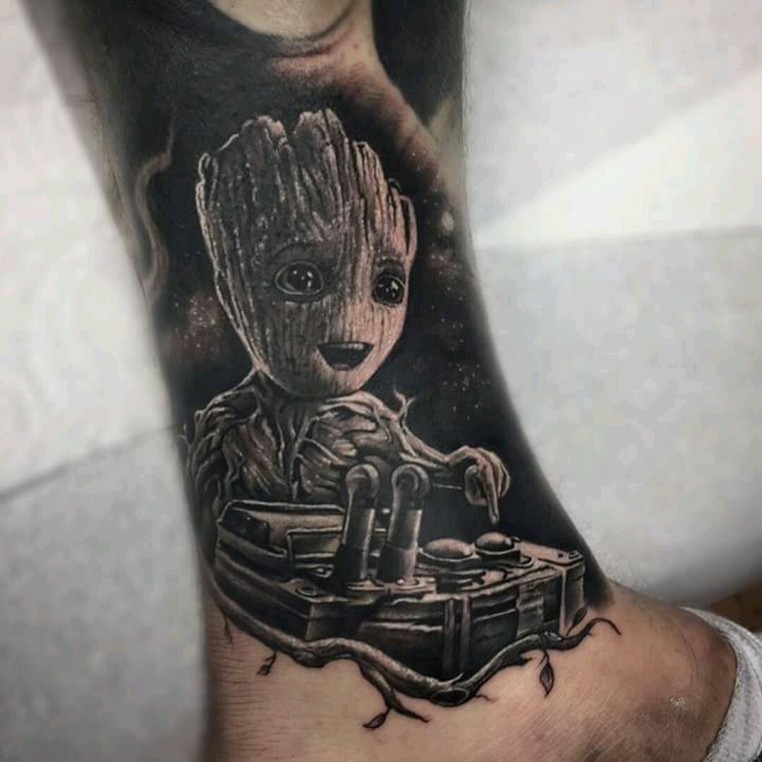 Tattoo uploaded by Chris Morris • #babyyoda #yoda #starwars