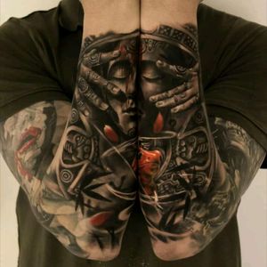 Amazing tattoo by Gary Mossman#tattoodo #TattoodoApp #tattoodoBR #realismo #realism #pretoecinza #blackandgrey #GaryMossman