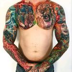 Amazing tattoos by Mario Hartmann#tattoodo #TattoodoApp #tattoodoBR #oprimusprime #transformers #leao #lion #filme #movie #nerd #geek #autobots #Alice #alicenopaisdasmaravilhas #aliceinwonderland #chapeleiro #johnnydepp #colorida #colorful #MarioHartmann